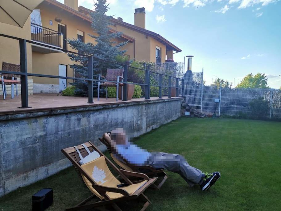Estancia Con Jardin Entre Golf Y Monte - Cerca Logrono Sojuela Екстер'єр фото