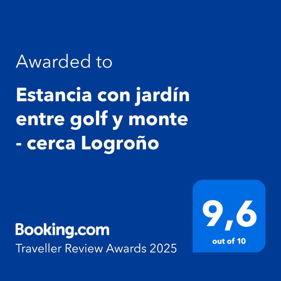 Estancia Con Jardin Entre Golf Y Monte - Cerca Logrono Sojuela Екстер'єр фото